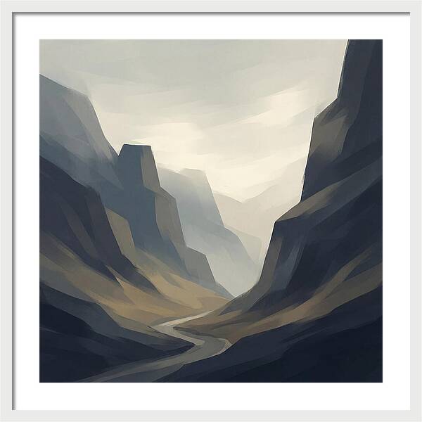 Tranquil Mountain Passage