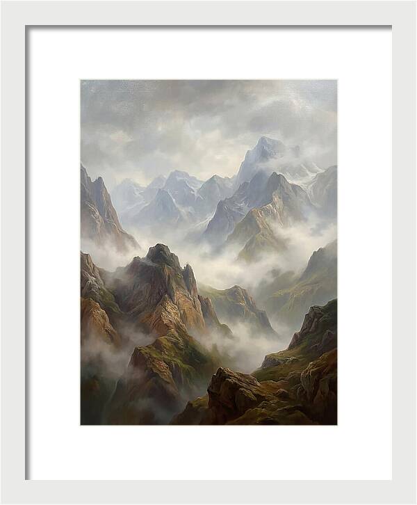 Tranquil Mountain Reflections