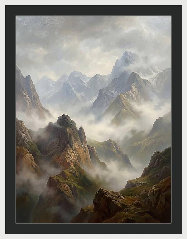 Tranquil Mountain Reflections