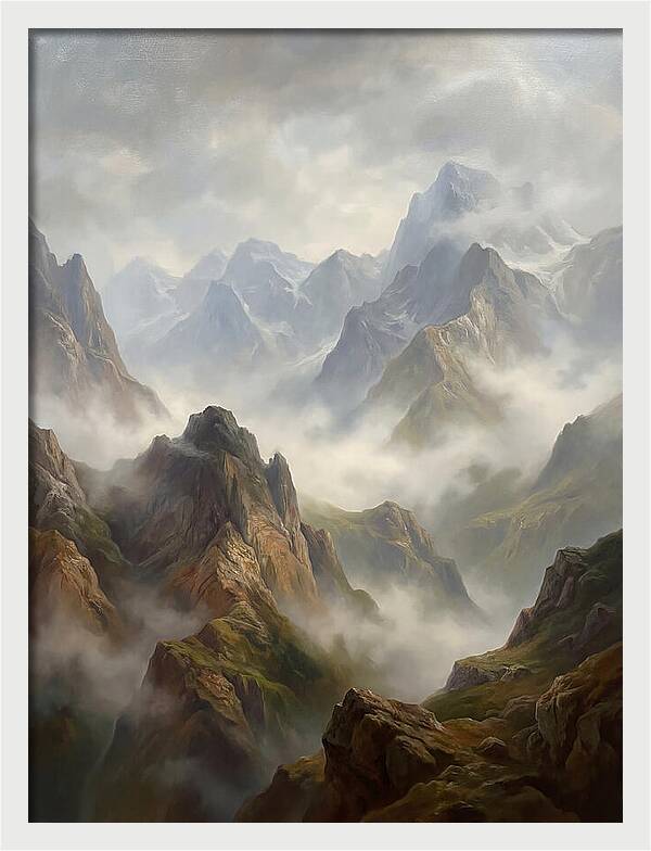 Tranquil Mountain Reflections