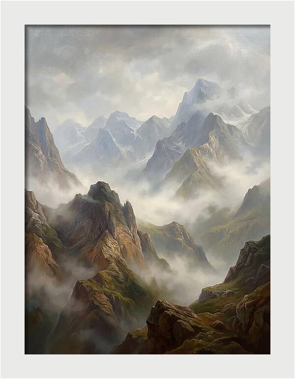 Tranquil Mountain Reflections
