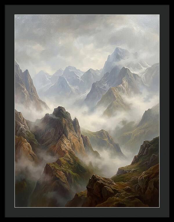 Tranquil Mountain Reflections