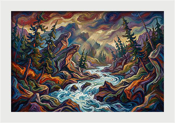 Tranquil Mountain Stream