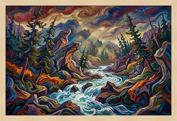 Tranquil Mountain Stream