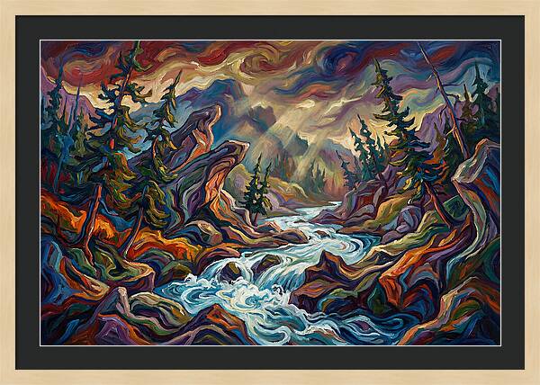 Tranquil Mountain Stream