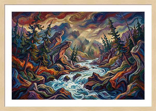 Tranquil Mountain Stream