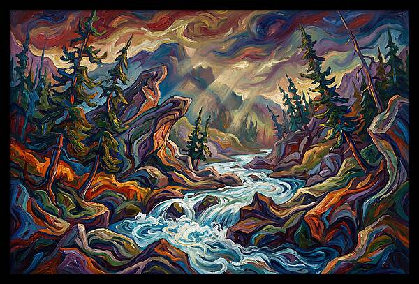 Tranquil Mountain Stream