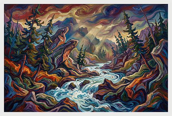 Tranquil Mountain Stream