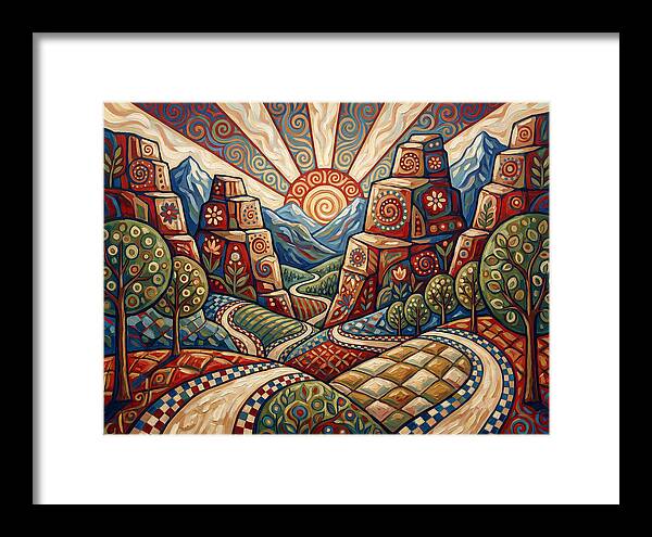 Tranquil Mountain Vista