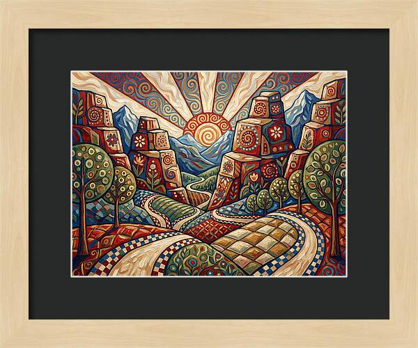 Tranquil Mountain Vista