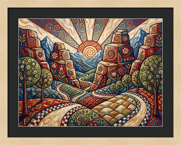Tranquil Mountain Vista