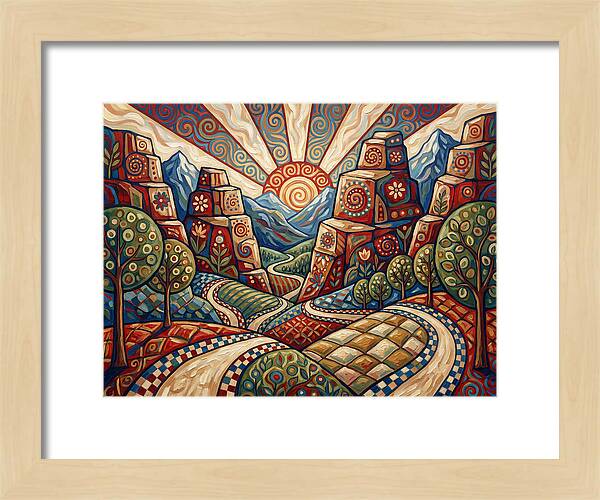 Tranquil Mountain Vista