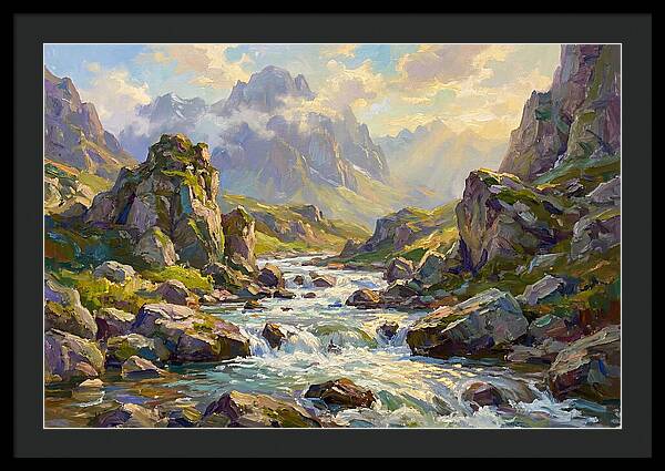 Tranquil Mountain Waters