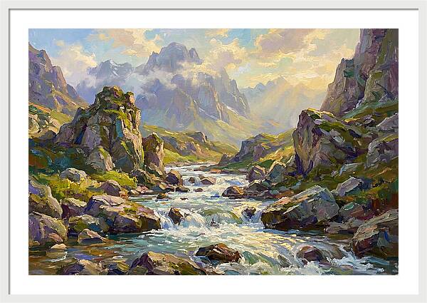 Tranquil Mountain Waters