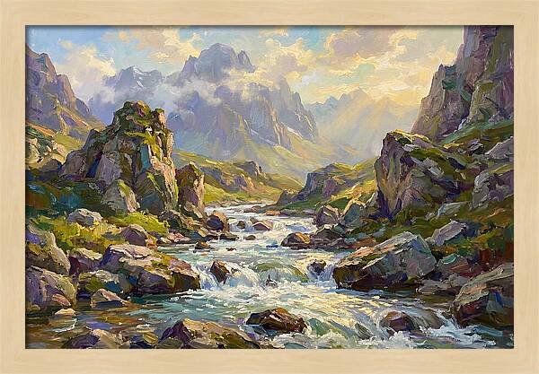 Tranquil Mountain Waters