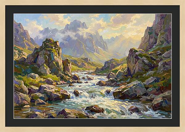 Tranquil Mountain Waters