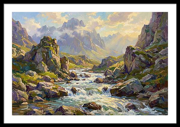 Tranquil Mountain Waters