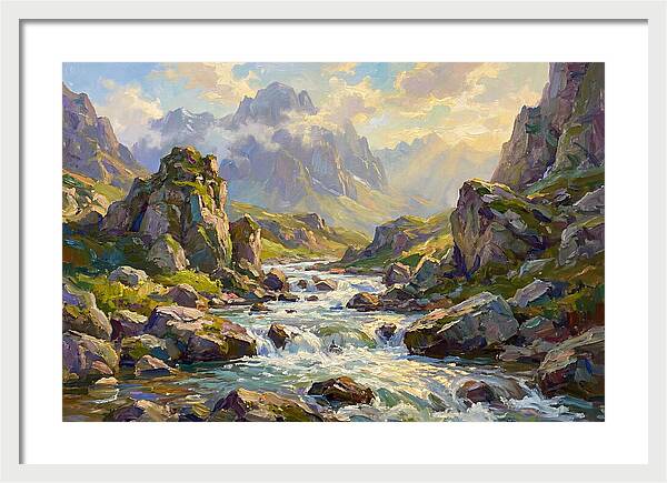 Tranquil Mountain Waters