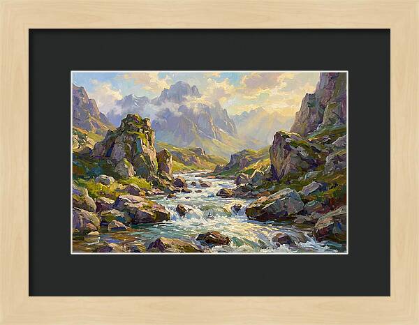 Tranquil Mountain Waters