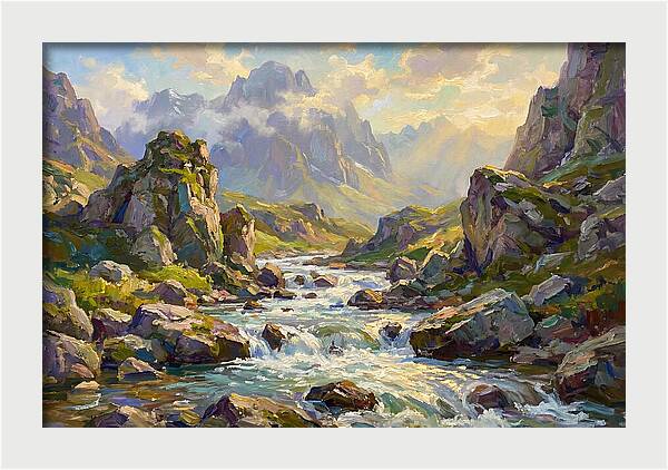 Tranquil Mountain Waters