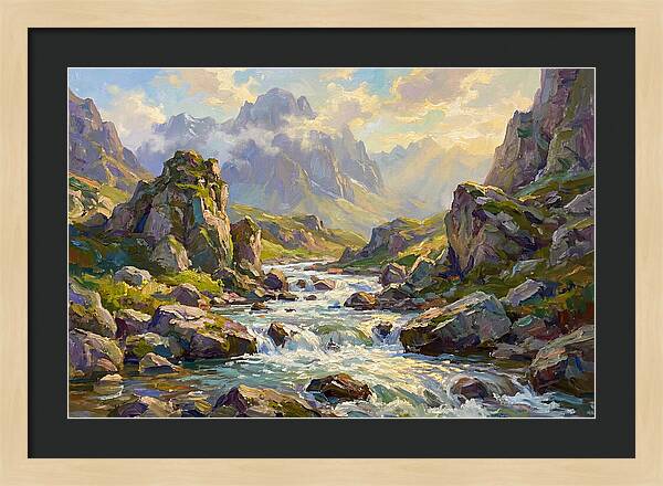 Tranquil Mountain Waters