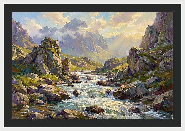 Tranquil Mountain Waters