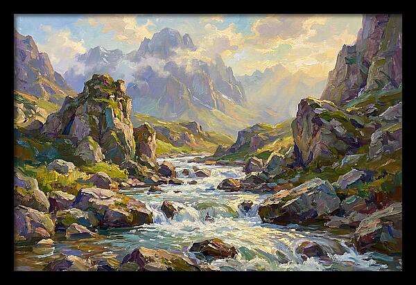 Tranquil Mountain Waters