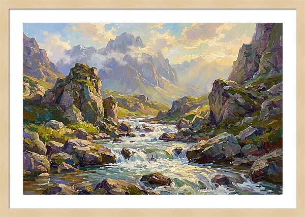 Tranquil Mountain Waters
