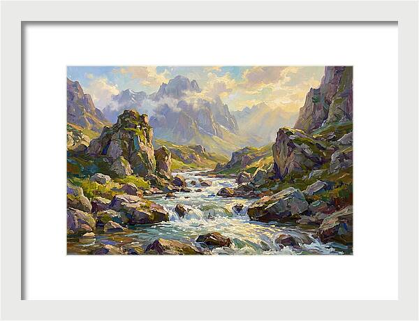 Tranquil Mountain Waters