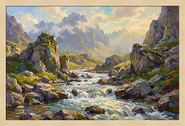 Tranquil Mountain Waters