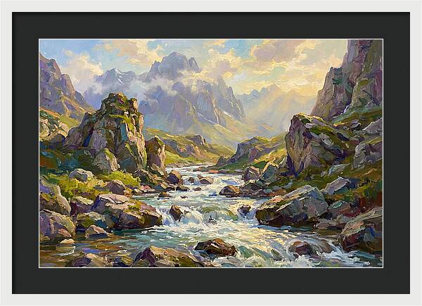 Tranquil Mountain Waters