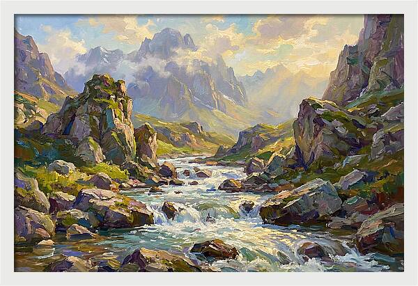 Tranquil Mountain Waters