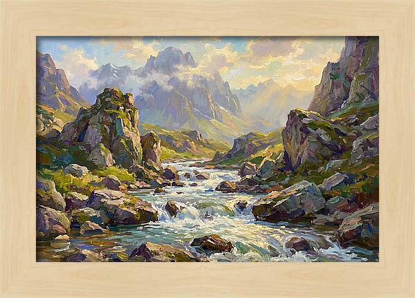 Tranquil Mountain Waters