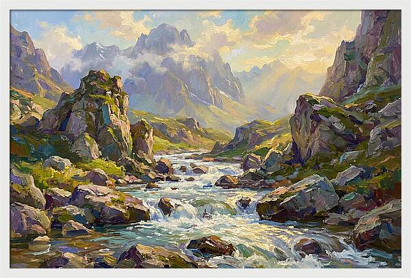 Tranquil Mountain Waters