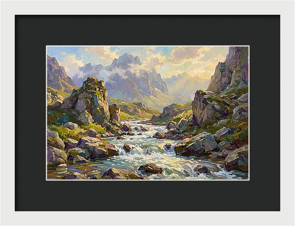 Tranquil Mountain Waters