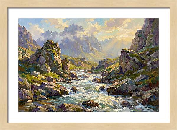 Tranquil Mountain Waters