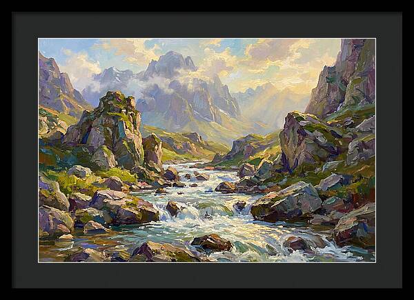 Tranquil Mountain Waters