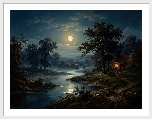 Tranquil Nocturnal Landscape