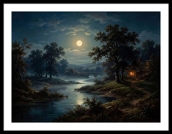 Tranquil Nocturnal Landscape
