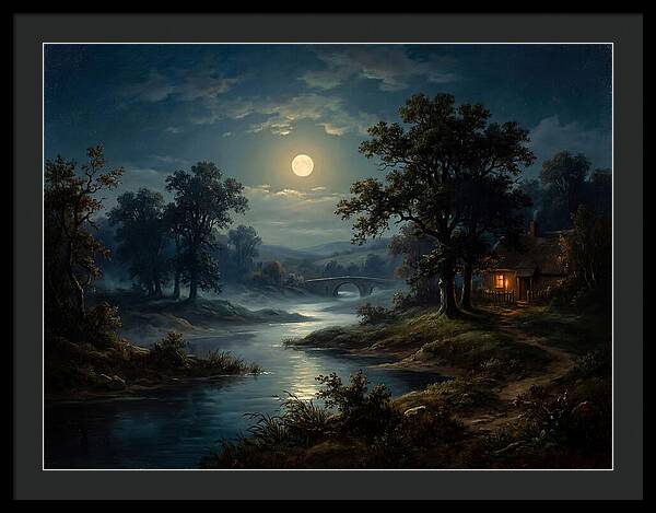 Tranquil Nocturnal Landscape