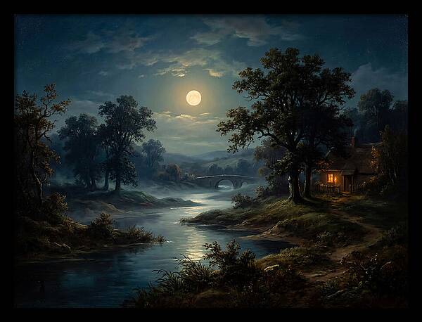 Tranquil Nocturnal Landscape