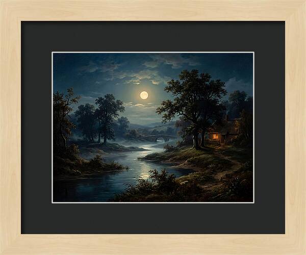 Tranquil Nocturnal Landscape