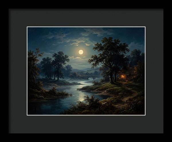 Tranquil Nocturnal Landscape