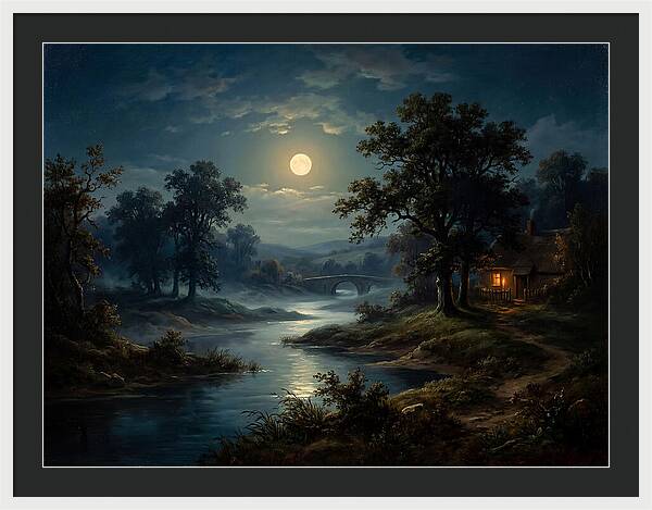 Tranquil Nocturnal Landscape