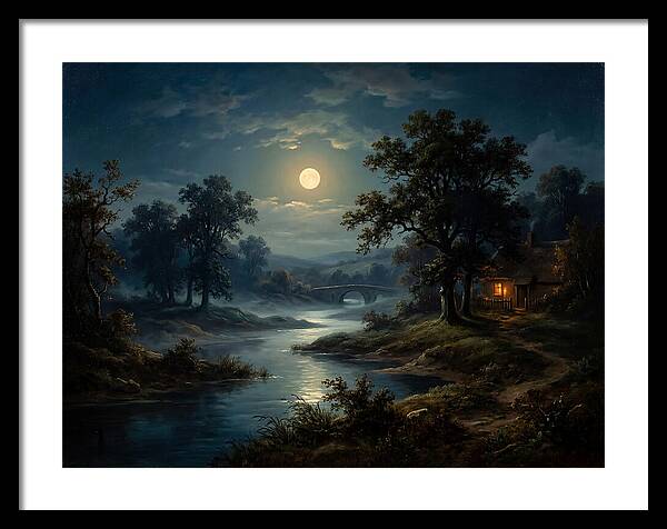Tranquil Nocturnal Landscape