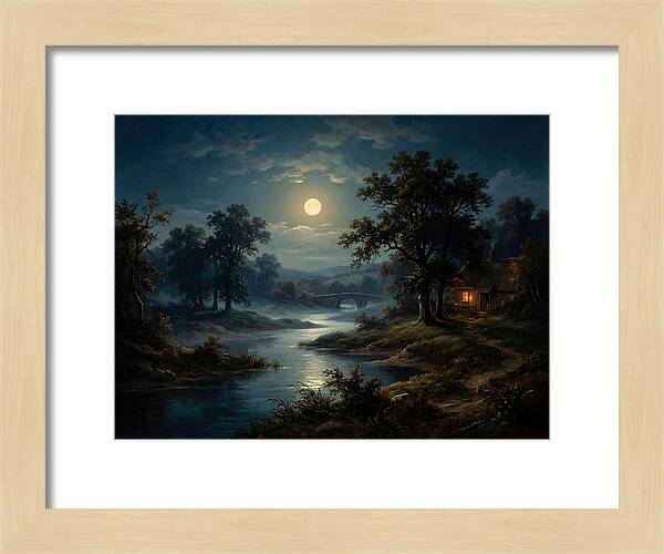 Tranquil Nocturnal Landscape