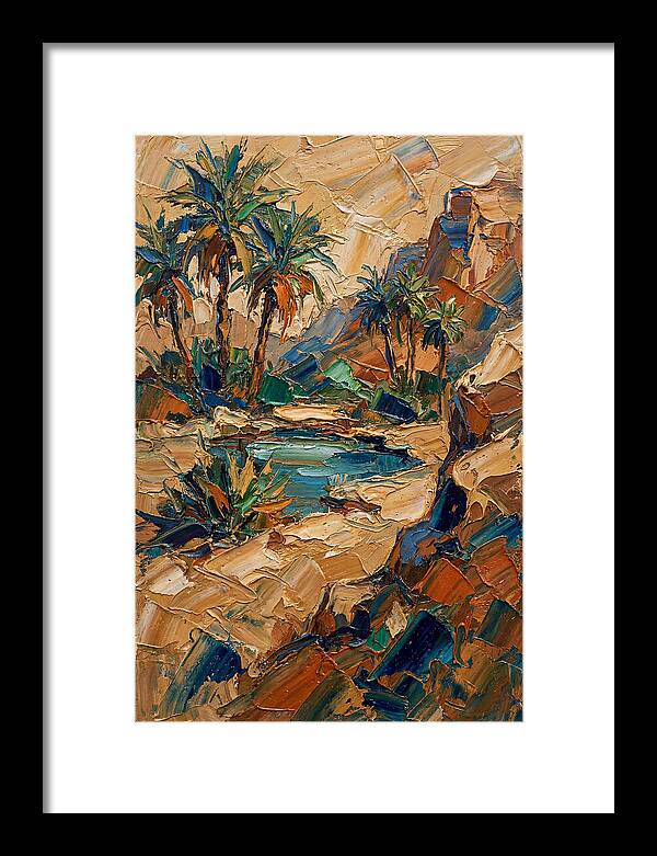Tranquil Oasis Reflections