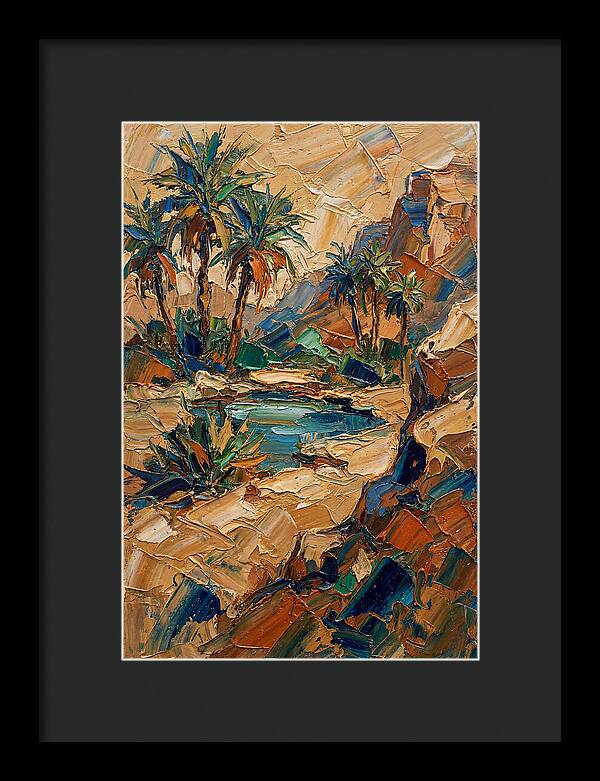 Tranquil Oasis Reflections