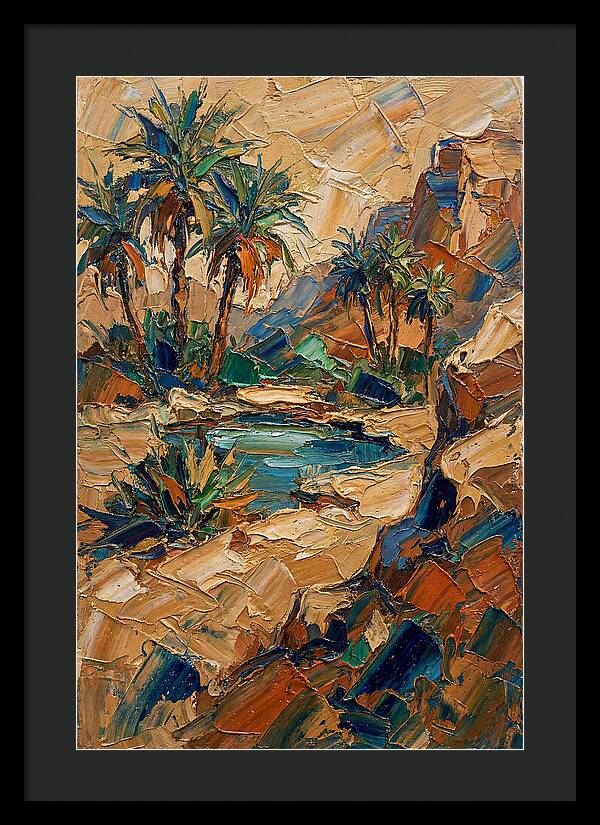 Tranquil Oasis Reflections
