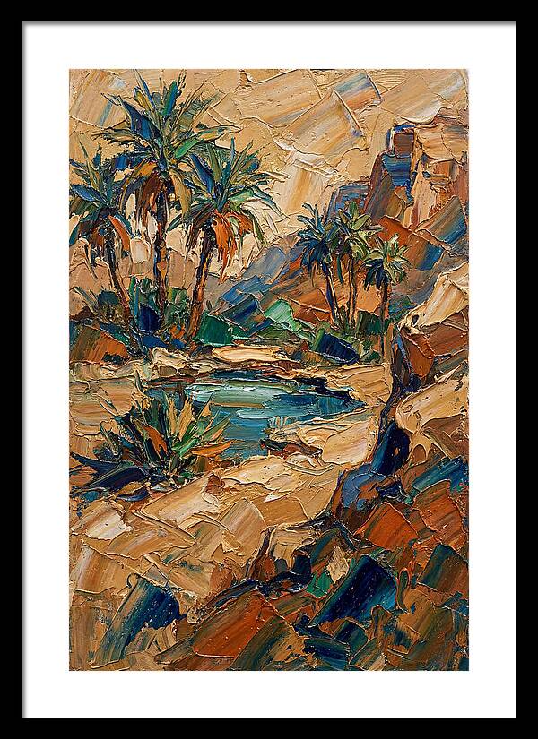 Tranquil Oasis Reflections